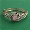 Kundan Openable Kada With Mehndi Plating