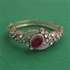 Kundan Openable Kada With Mehndi Plating