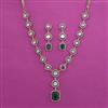 Kundan Classic Necklace with Mehndi Plating