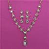 Kundan Classic Necklace with Mehndi Plating