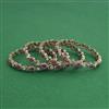 Kundan Classic Bangles with Mehndi Plating
