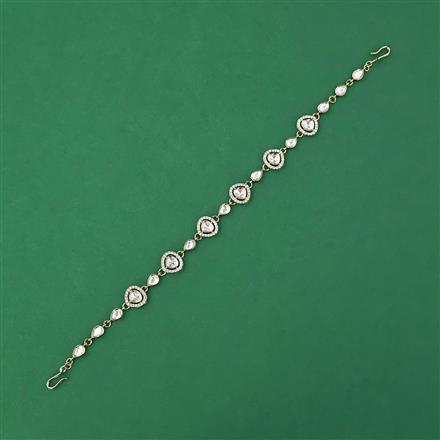 Kundan Classic Shishful with Mehndi Plating
