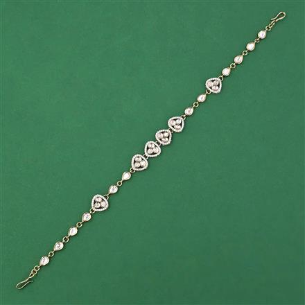 Kundan Classic Shishful with Mehndi Plating