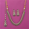 Kundan Classic Necklace With Mehndi Plating