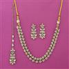 Kundan Classic Necklace With Mehndi Plating