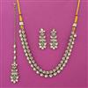 Kundan Classic Necklace With Mehndi Plating