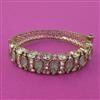 Kundan Openable kada with Mehndi Plating
