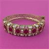 Kundan Openable kada with Mehndi Plating