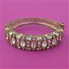 Kundan Openable kada with Mehndi Plating