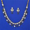 Kundan Classic Necklace with Mehndi Plating