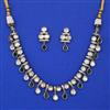 Kundan Classic Necklace with Mehndi Plating