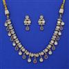 Kundan Classic Necklace with Mehndi Plating