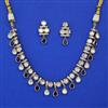 Kundan Classic Necklace with Mehndi Plating