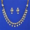 Kundan Classic Necklace with Mehndi Plating