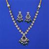 Kundan Classic Necklace with Mehndi Plating
