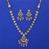 Kundan Classic Necklace with Mehndi Plating
