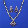 Kundan Classic Necklace with Mehndi Plating