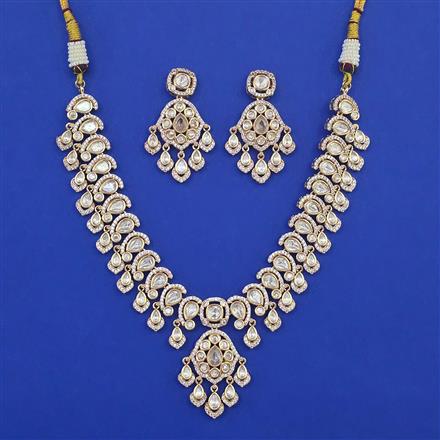 Kundan Classic Necklace with Carat Plating