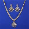 Kundan Classic Necklace with Mehndi Plating