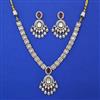 Kundan Classic Necklace with Mehndi Plating