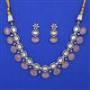 Kundan Classic Necklace with Mehndi Plating