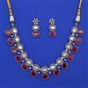 Kundan Classic Necklace with Mehndi Plating