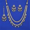 Kundan Layered Necklace with Mehndi Plating