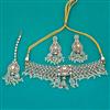Kundan Choker Necklace with Mehndi Plating