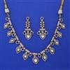 Kundan Classic Necklace with Mehndi Plating
