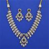 Kundan Classic Necklace with Mehndi Plating