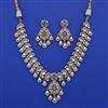 Kundan Classic Necklace with Mehndi Plating