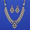 Kundan Classic Necklace with Mehndi Plating