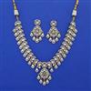 Kundan Classic Necklace with Mehndi Plating