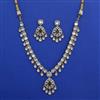 Kundan Classic Necklace with Mehndi Plating