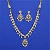 Kundan Classic Necklace with Mehndi Plating