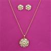 Kundan Classic Pendant Set with Carat Plating