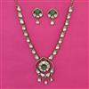 Kundan Classic Necklace with Mehndi Plating