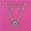 Kundan Classic Necklace with Mehndi Plating