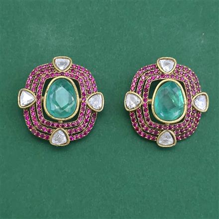 Kundan Tops with Rajwadi Matte Plating
