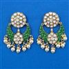 Kundan Chand Earring with Rajwadi Matte Plating