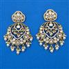 Kundan Long Earring with Rajwadi Matte Plating
