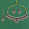 Kundan Classic Necklace with Mehndi Plating