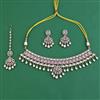 Kundan Classic Necklace with Mehndi Plating