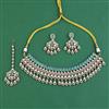 Kundan Classic Necklace with Mehndi Plating