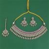 Kundan Classic Necklace with Mehndi Plating