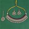 Kundan Classic Necklace with Mehndi Plating