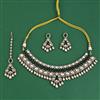 Kundan Classic Necklace with Mehndi Plating