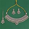 Kundan Classic Necklace with Mehndi Plating
