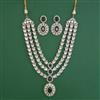 Kundan Layered Necklace with Mehndi Plating