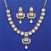 Kundan Classic Necklace with Mehndi Plating